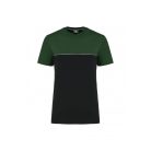 Designed To Work WK304 UNISEX ECO-FRIENDLY SHORT SLEEVE TWO-TONE T-SHIRT 3XL