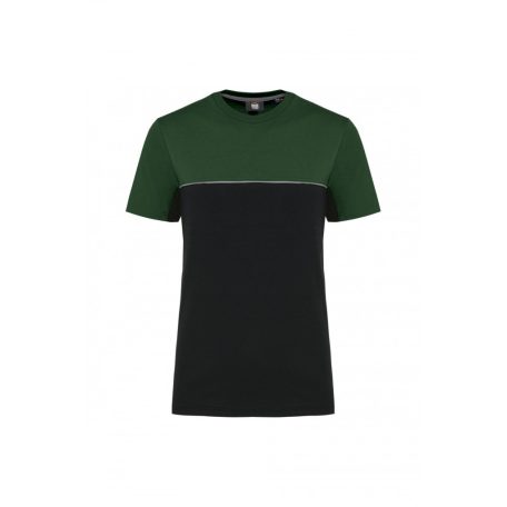 Designed To Work WK304 UNISEX ECO-FRIENDLY SHORT SLEEVE TWO-TONE T-SHIRT XS