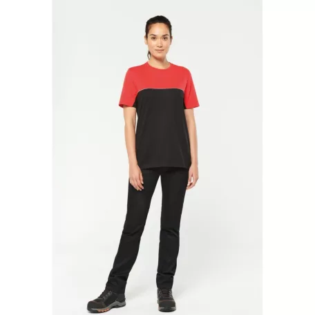 Designed To Work WK304 UNISEX ECO-FRIENDLY SHORT SLEEVE TWO-TONE T-SHIRT M
