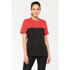   Designed To Work WK304 UNISEX ECO-FRIENDLY SHORT SLEEVE TWO-TONE T-SHIRT S