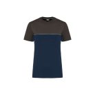 Designed To Work WK304 UNISEX ECO-FRIENDLY SHORT SLEEVE TWO-TONE T-SHIRT L