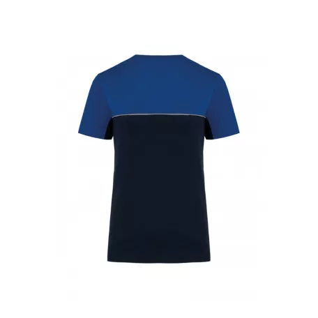 Designed To Work WK304 UNISEX ECO-FRIENDLY SHORT SLEEVE TWO-TONE T-SHIRT L