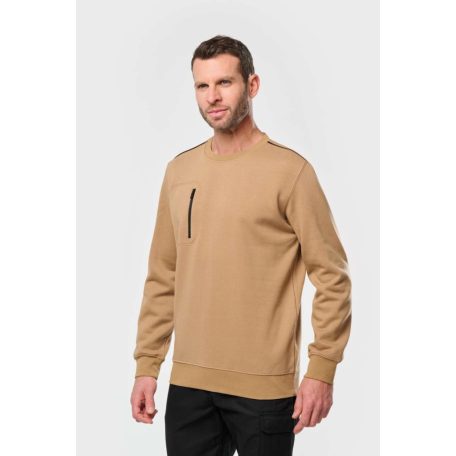 Designed To Work WK403 UNISEX DAYTODAY CONTRASTING POCKET SWEATSHIRT L