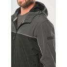 Designed To Work WK450 UNISEX 3-LAYER TWO-TONE BIONIC SOFTSHELL JACKET 2XL
