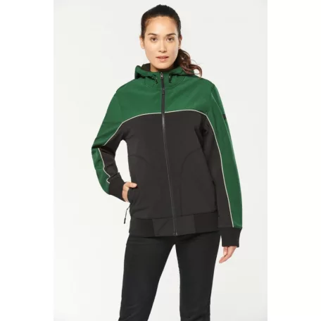Designed To Work WK450 UNISEX 3-LAYER TWO-TONE BIONIC SOFTSHELL JACKET M
