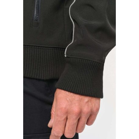 Designed To Work WK450 UNISEX 3-LAYER TWO-TONE BIONIC SOFTSHELL JACKET L