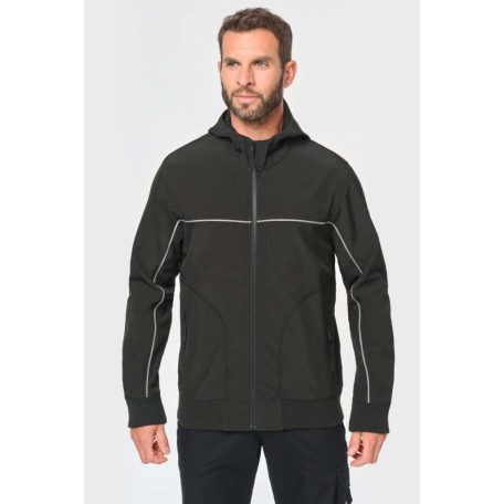 Designed To Work WK450 UNISEX 3-LAYER TWO-TONE BIONIC SOFTSHELL JACKET XL