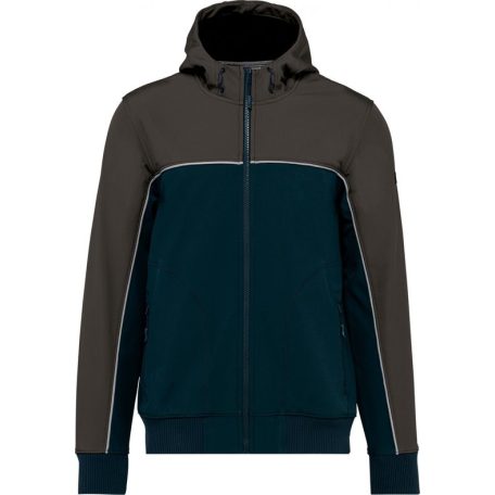 Designed To Work WK450 UNISEX 3-LAYER TWO-TONE BIONIC SOFTSHELL JACKET S
