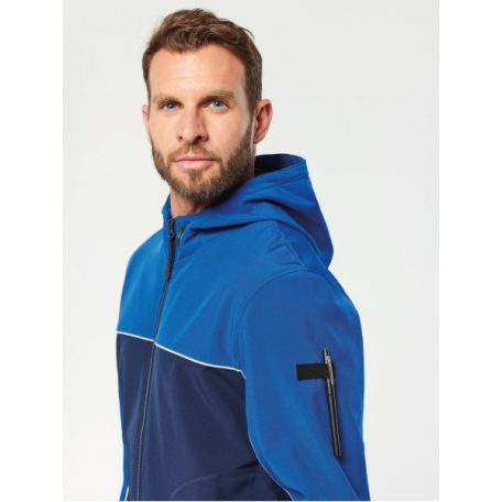 Designed To Work WK450 UNISEX 3-LAYER TWO-TONE BIONIC SOFTSHELL JACKET 3XL