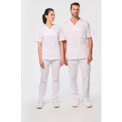 Designed To Work WK504 UNISEX SHORT SLEEVE COTTON TUNIC 5XL