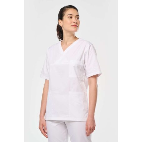 Designed To Work WK504 UNISEX SHORT SLEEVE COTTON TUNIC M