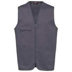 Designed To Work WK608 UNISEX POLYCOTTON MULTI-POCKET VEST S