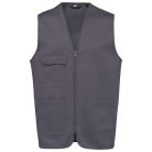 Designed To Work WK608 UNISEX POLYCOTTON MULTI-POCKET VEST XL