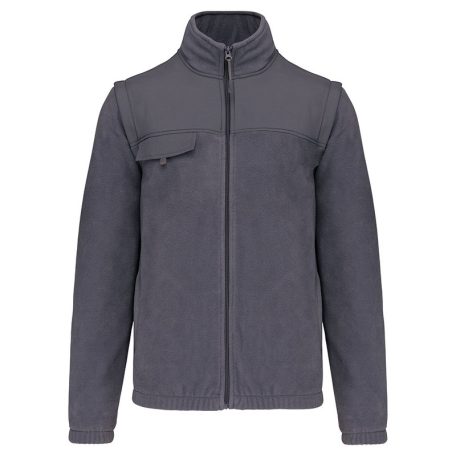 WK9105 FLEECE JACKET WITH REMOVABLE SLEEVES