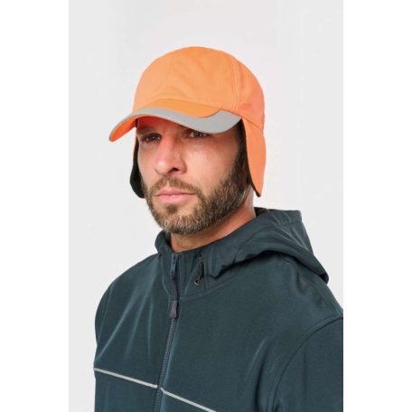 WKP122 NEON WINTER CAP - 6 PANELS