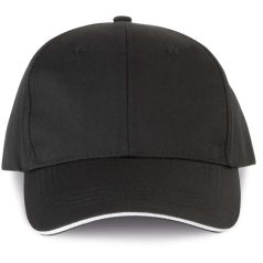   Designed To Work WKP145 OEKOTEX CERTIFIED 6 PANELS CAP WITH SANDWICH PEAK U