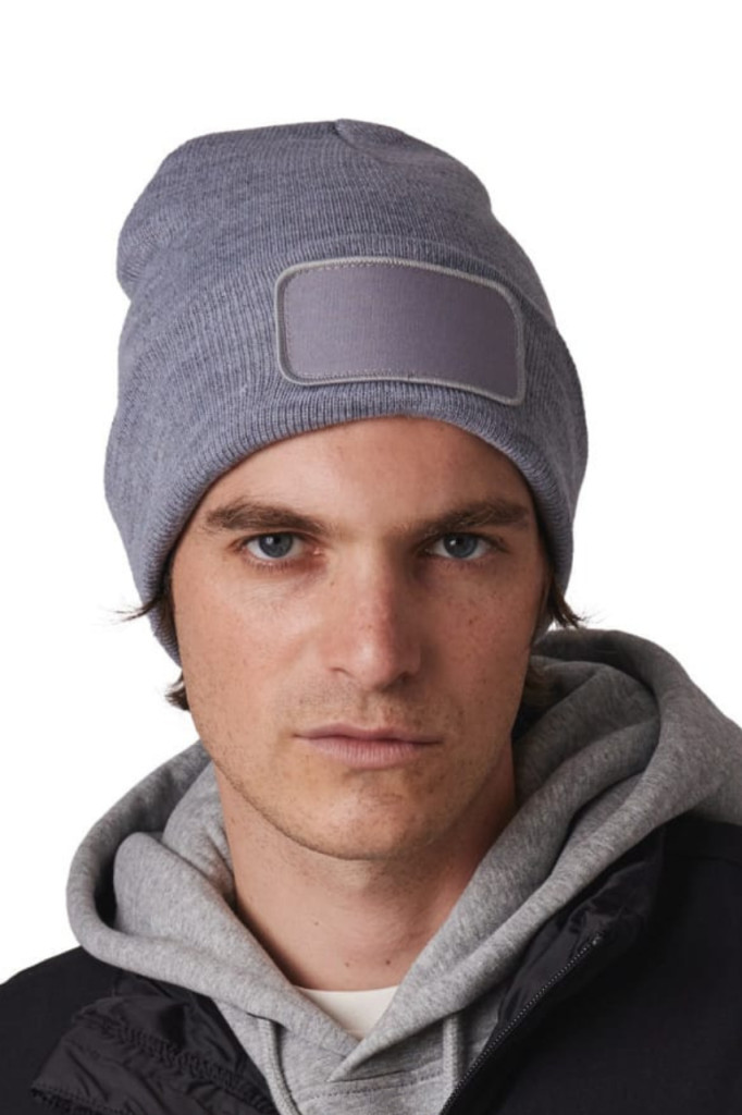 K-UP KP895 BEANIE WITH PATCH U