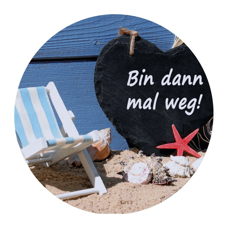 Szublimációs kerek egérpad