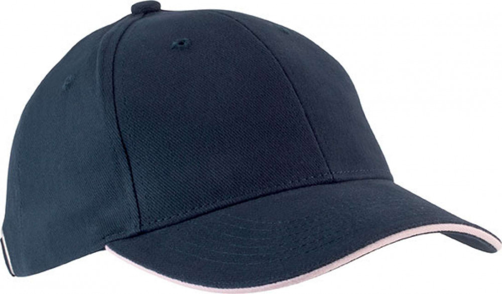 Kariban Orlando 6 paneles pamut baseball sapka