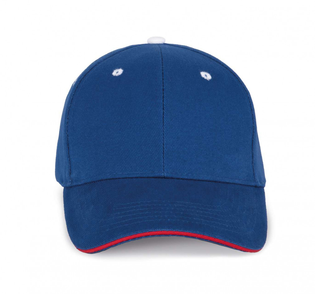 Kariban Orlando 6 paneles pamut baseball sapka