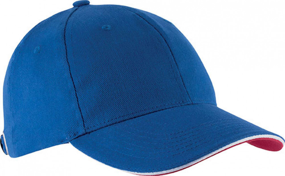 Kariban Orlando 6 paneles pamut baseball sapka